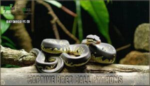captive bred ball pythons