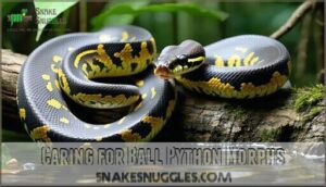 caring for ball python morphs