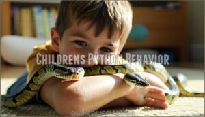 childrens python behavior