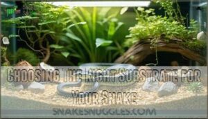 choosing the right substrate for your snake
