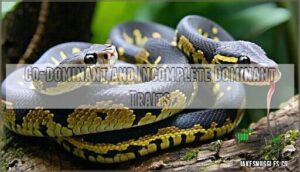 co-dominant and incomplete dominant traits