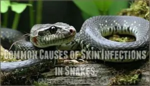 common causes of skin infections in snakes common causes of skin infections in snakes