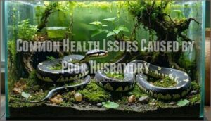 common health issues caused by poor husbandry