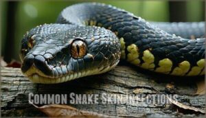 common snake skin infections