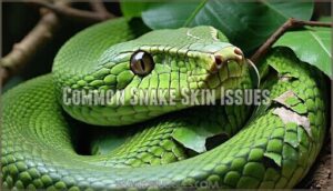 common snake skin issues