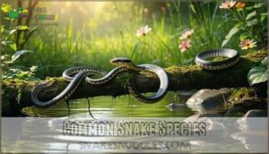 common snake species