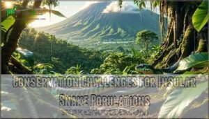 conservation challenges for insular snake populations