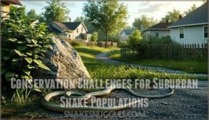 conservation challenges for suburban snake populations