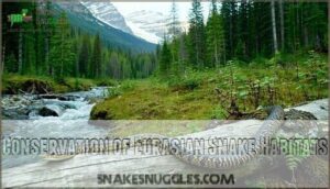conservation of eurasian snake habitats