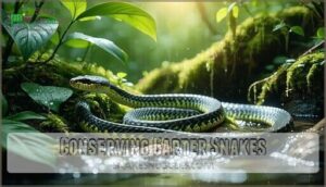 conserving garter snakes