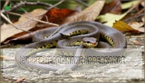 copperhead snake appearance