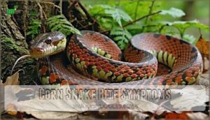 corn snake bite symptoms
