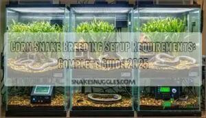 corn snake breeding setup requirements