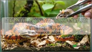 corn snake feeding guide fuzzy