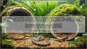 corn snake habitat requirements