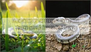 corn snake vs copperhead snake