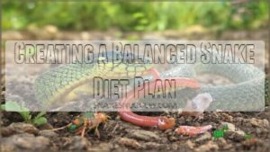 creating a balanced snake diet plan