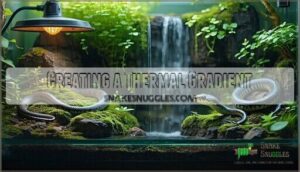creating a thermal gradient