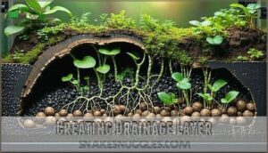 creating drainage layer