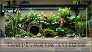 creating happy snake environments