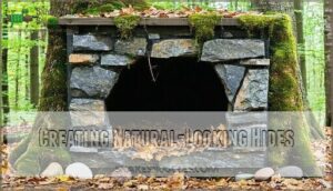 creating natural-looking hides