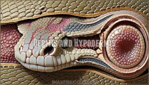 dermis and hypodermis