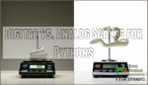 digital vs. analog scales for pythons