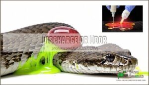 discharge or odor