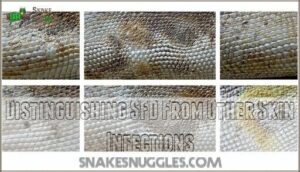 distinguishing sfd from other skin infections