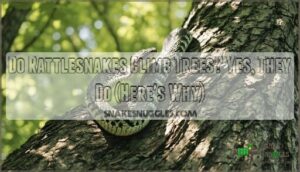 do rattlesnakes climb trees