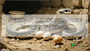 do snakes eat their own eggs