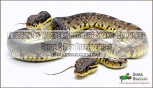 eastern vs western hognose snake