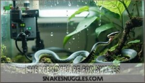 emergency care for snakes
