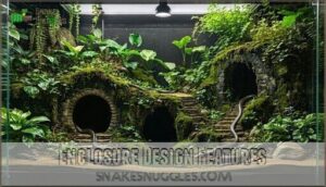 enclosure design features
