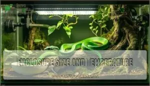 enclosure size and temperature enclosure size and temperature