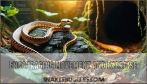 encouraging movement and exercise