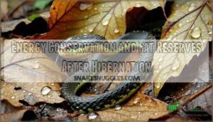 energy conservation and fat reserves after hibernation