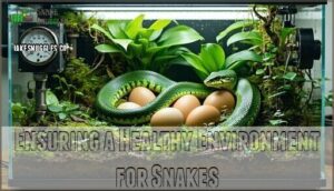 ensuring a healthy environment for snakes