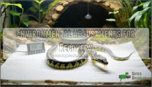 environmental adjustments for recovery