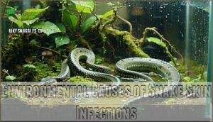 environmental causes of snake skin infections