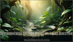 environmental factors affecting snake digestion