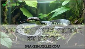 environmental factors contributing to skin infections
