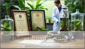 evaluating breeder credentials