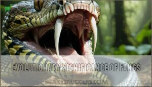 evolutionary significance of fangs