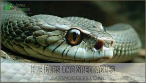 eye caps and spectacles