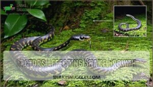 factors affecting snake growth