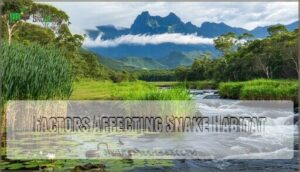 factors affecting snake habitat