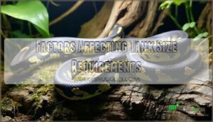 factors affecting tank size requirements