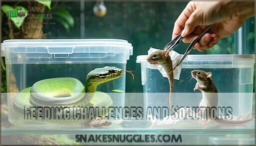 View of Feeding Snakes in Separate Enclosure: Why It's The Best Choice