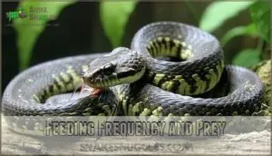 feeding frequency and prey feeding frequency and prey